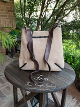 Load image into Gallery viewer, Tikal Tan Suede Tote #100
