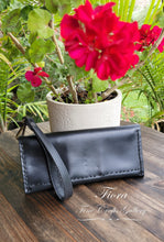 Load image into Gallery viewer, Black Leather Wallet
